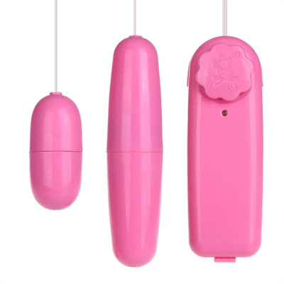 Heißes verdrahtetes Doppelvibrierendes Sprung-Eier-Vibrator-Sexspielzeug für Frau