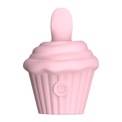 Rose Vibrator Klitoris Licking Zunge Vibrator 2 in 1 Licking & Vibrating Nippel Klitoris Stimulator mit 10 Modi für