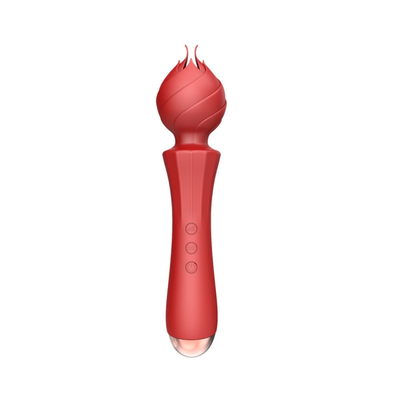 2023 Großhandel Handheld Körpermassager Muschi G-Punkt Vibrationen Av Zauberstab Masturbation Zunge Vibrator Sexspielzeug für Frau