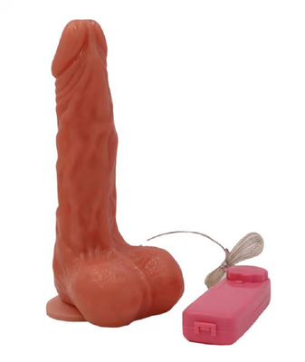 Realistischer Dildo Körpersicheres Material lebensnaher riesiger Penis Schwanz mit starker Saugtasse Dildo Vibrator mit Heizung