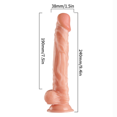 Ein starkes, vibrierendes und rotierendes Sexprodukt, Pene Di Gomma.