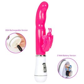 Schmetterlings-Vibratoren 12 Geschwindigkeiten wasserdichter Vaginal Massager Adult Vibrator
