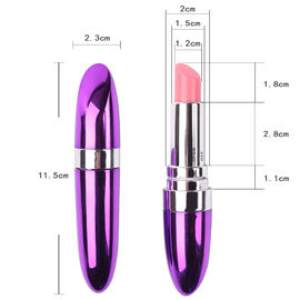 Wasserdichter Lippenstift-Kugel-Vibrator Mini Massager Lipstick Vibe 1 Geschwindigkeit