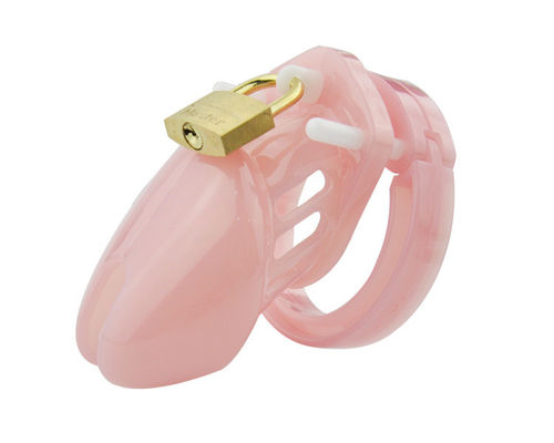 70mm Plastikschwarz-Fleisch keuschheits-O Ring Vibrator Alternative Toys Transparent
