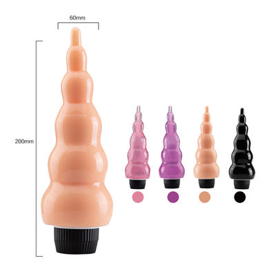 200mm Frauen-realistische Hahn-Vibrator-Anregungs-Penis für Pussy