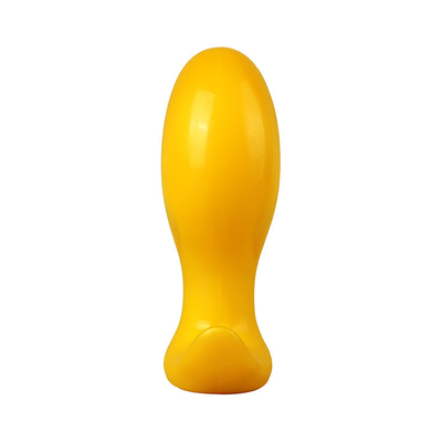 Super weicher Mango-Anal-Buttplug, flexibles flüssiges Silikon-Sexspielzeug-Prostatamassagegerät