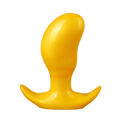 Super weicher Mango-Anal-Buttplug, flexibles flüssiges Silikon-Sexspielzeug-Prostatamassagegerät