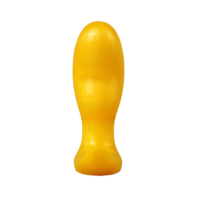 Super weicher Mango-Anal-Buttplug, flexibles flüssiges Silikon-Sexspielzeug-Prostatamassagegerät