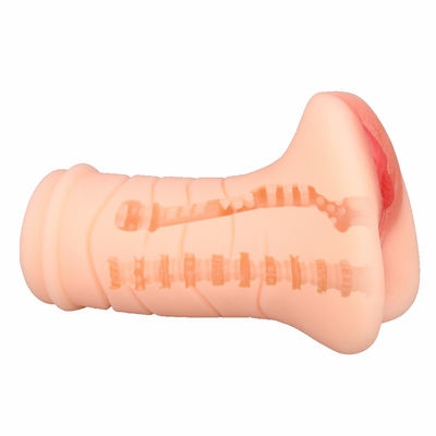 Realistische strukturierte Vagina-elastischer Tasche Pussy für Mann-Sex