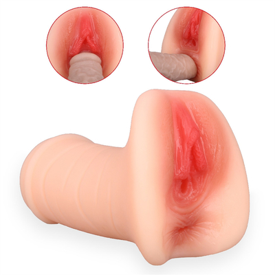 Realistische strukturierte Vagina-elastischer Tasche Pussy für Mann-Sex