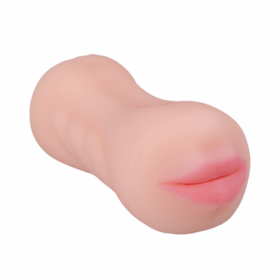 Freies Beispielrealistische Vagina Masturbator-Mundmund-Flugzeug-Schalenpocke Pussy-vertraute tiefe Kehldoppeltes Loch-Sex-Spielzeug für