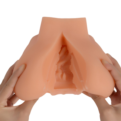 Erotikshop-Silikon männliche Masturbator-Masturbations-Ei-Tasche Pussy-männliche Masturbations-künstliches Schalen-Vagina-Sexspielzeug für