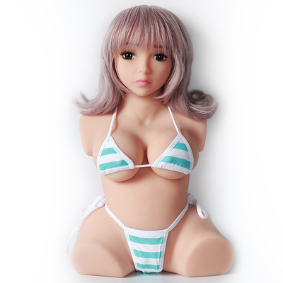 Halbes Körper-Sex-Puppen-erwachsenes Produkt-japanische Toy Vagina Big Natural Ass-Chinesin Pussy-Puppe für Männer männlichen Masturbator