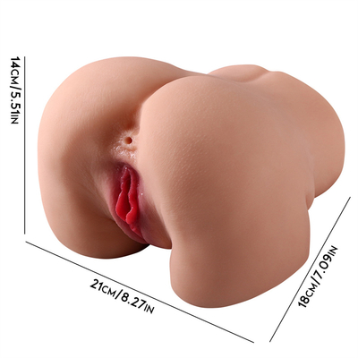 Fabrik-Bestseller- realistische Hinterteile 3D für die Männer, die Silikon Buttocksreal Cat Pocketssimulated Vaginal Sex T masturbieren