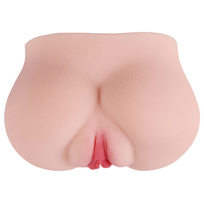 Erwachsenes Sexspielzeug-Großhandelssilikon-körperlicher Weizen-Teint großer Esels-männliche Masturbations-Schale