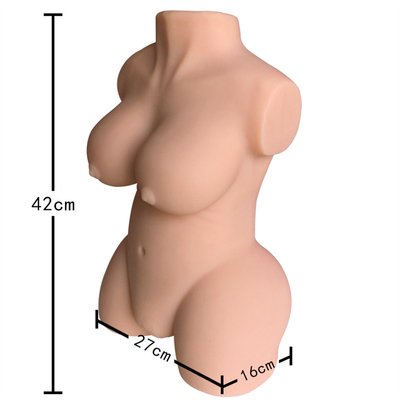 Brust-Esels-Vagina-Masturbation wirkliches lebensechtes Silikon-Toy Hot Selling Half Bodys große für Mann-Mann