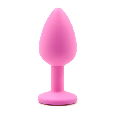 Tragbares Silikon Jeweled Chastity Anal Plug Adult Toy-Kolben-Stecker-anale homosexuelle erwachsene Spielwaren für Männer
