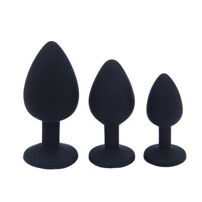 Tragbares Silikon Jeweled Chastity Anal Plug Adult Toy-Kolben-Stecker-anale homosexuelle erwachsene Spielwaren für Männer