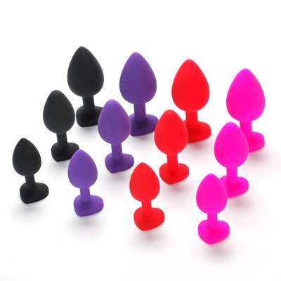 Tragbares Silikon Jeweled Chastity Anal Plug Adult Toy-Kolben-Stecker-anale homosexuelle erwachsene Spielwaren für Männer