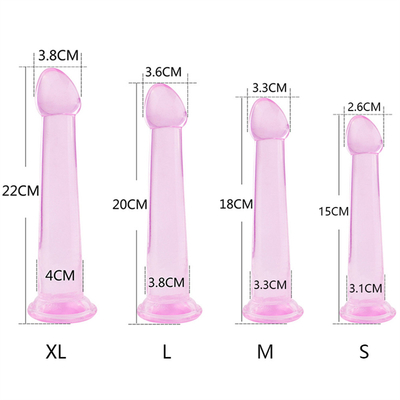 Analplugs Prostata Vaginal G-Punkt Sexspielzeug mit starker Saugnapfbasis