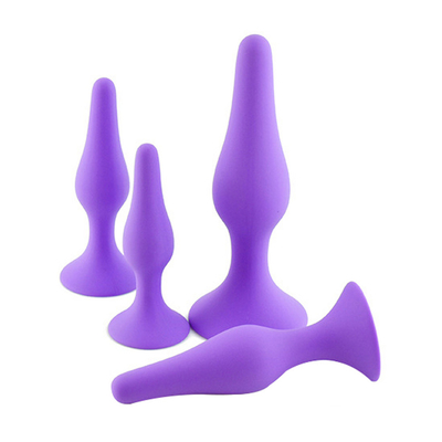 Silikon-analer Stecker-männlicher Prostatamassager-Kolben-Stecker für erwachsenen erotischen Toy Anal