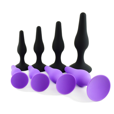Silikon-analer Stecker-männlicher Prostatamassager-Kolben-Stecker für erwachsenen erotischen Toy Anal