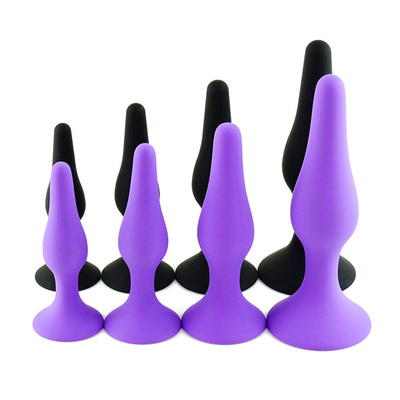 Silikon-analer Stecker-männlicher Prostatamassager-Kolben-Stecker für erwachsenen erotischen Toy Anal