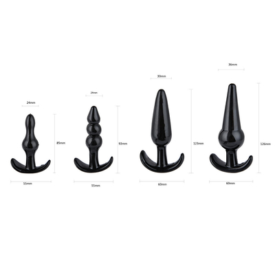 xese heißer Verkaufskeuschheit TPE-Sex Toy Anal Plug Set für Frau