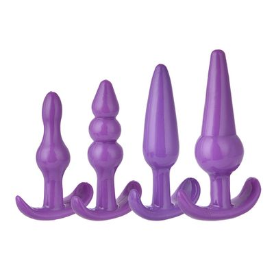 xese heißer Verkaufskeuschheit TPE-Sex Toy Anal Plug Set für Frau