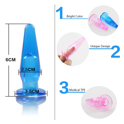 Mini Sex Toys für Frauen bemannen homosexuelle Paare stoßen analen Stecker Stecker TPEs für sexy Liebe