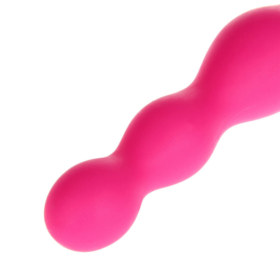 Silikon-Sex Toy Beads 10 beschleunigt analen Stecker-Vibrator für beide Männer und Frauen