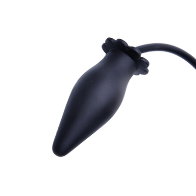Aufblasbarer analer Stecker mit Pumpen-analer Dilatator Massager-dehnbarem Kolben-Stecker-Sexspielzeug für Männer