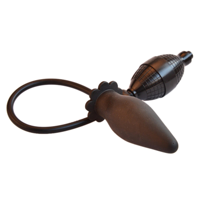 Aufblasbarer analer Stecker mit Pumpen-analer Dilatator Massager-dehnbarem Kolben-Stecker-Sexspielzeug für Männer