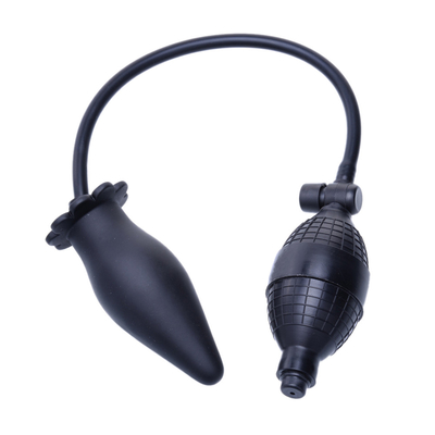 Aufblasbarer analer Stecker mit Pumpen-analer Dilatator Massager-dehnbarem Kolben-Stecker-Sexspielzeug für Männer