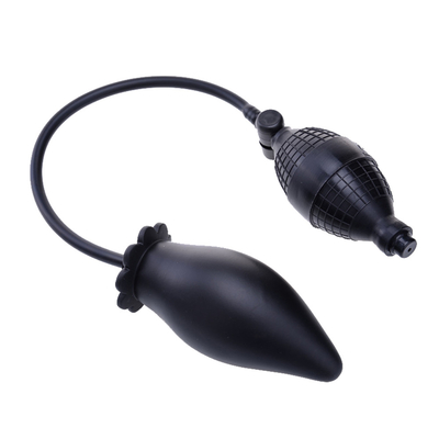 Aufblasbarer analer Stecker mit Pumpen-analer Dilatator Massager-dehnbarem Kolben-Stecker-Sexspielzeug für Männer