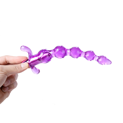 Analer Perlen-Vibrator-weicher Prostatamassage-analer Stecker-anale erwachsene Spielwaren für Frauen