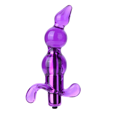 Analer Perlen-Vibrator-weicher Prostatamassage-analer Stecker-anale erwachsene Spielwaren für Frauen
