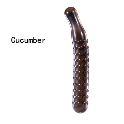 Heiße Verkauf Frucht-Gemüse Kristalldildos-anales Stecker-Vagina-Klitoris Massager-Sexspielzeug für weibliche Masturbation