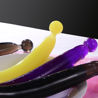 Heiße Verkauf Frucht-Gemüse Kristalldildos-anales Stecker-Vagina-Klitoris Massager-Sexspielzeug für weibliche Masturbation