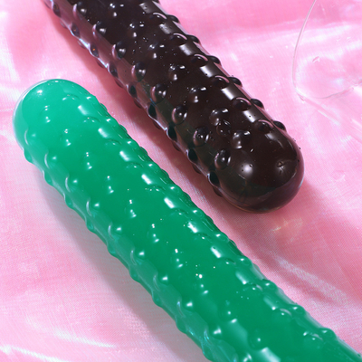 Heiße Verkauf Frucht-Gemüse Kristalldildos-anales Stecker-Vagina-Klitoris Massager-Sexspielzeug für weibliche Masturbation