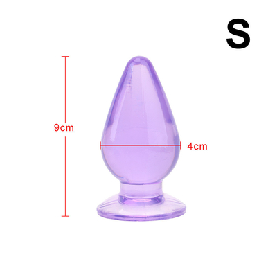 Großer Analverkehr spielt G-Punkt Klitoris-Flirtkolben-Stecker-Prostatamassage-Anus für Sex-Spiel-Spiel
