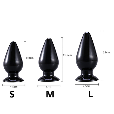 Großer Analverkehr spielt G-Punkt Klitoris-Flirtkolben-Stecker-Prostatamassage-Anus für Sex-Spiel-Spiel