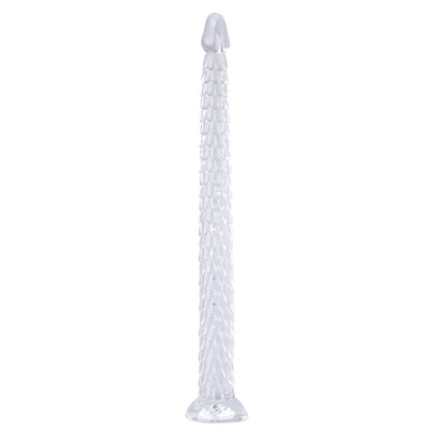 Super lange Schlange Anal Arsch Plug Dildo mit Saugbecher, Anal Trainer Sex-Spielzeug