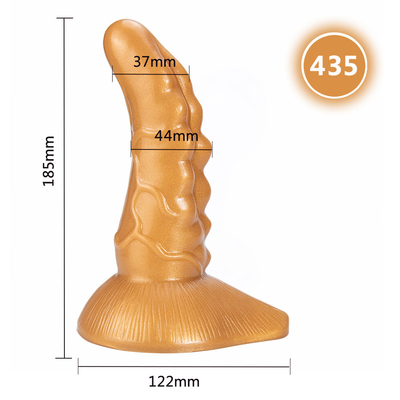 Sex Riesenhund Dildo bunte Dinosaurier Waage Penis mit Saugbecher Sex-Spielzeug für Frauen Silikon großer Penis Tier riesige Di