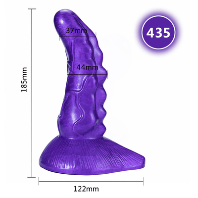 Sex Riesenhund Dildo bunte Dinosaurier Waage Penis mit Saugbecher Sex-Spielzeug für Frauen Silikon großer Penis Tier riesige Di