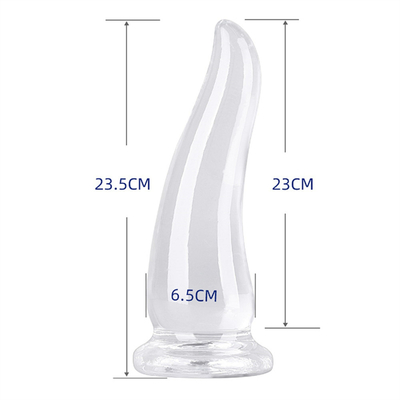 Super weiche Zähne, Hintern, Dildo, flexible, wasserdichte Prostata-Massage für Männer, Frauen