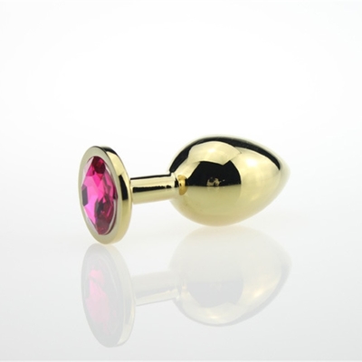Hochwertige Schmuck-Sex-Spielzeug Goldl Anal-Plug für Erwachsene