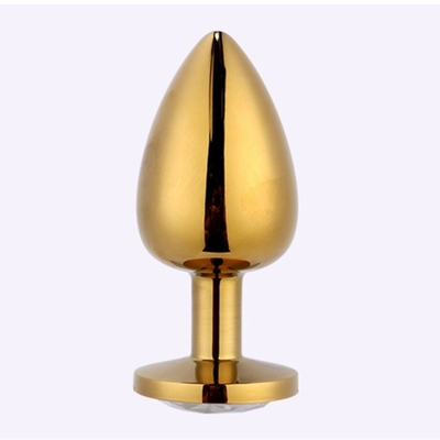 Hochwertige Schmuck-Sex-Spielzeug Goldl Anal-Plug für Erwachsene