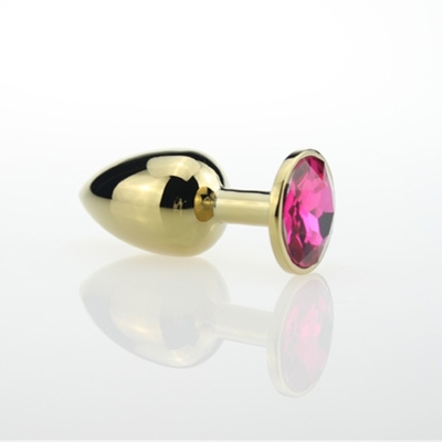 Hochwertige Schmuck-Sex-Spielzeug Goldl Anal-Plug für Erwachsene