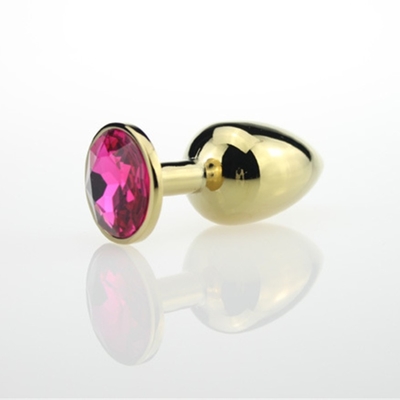 Hochwertige Schmuck-Sex-Spielzeug Goldl Anal-Plug für Erwachsene